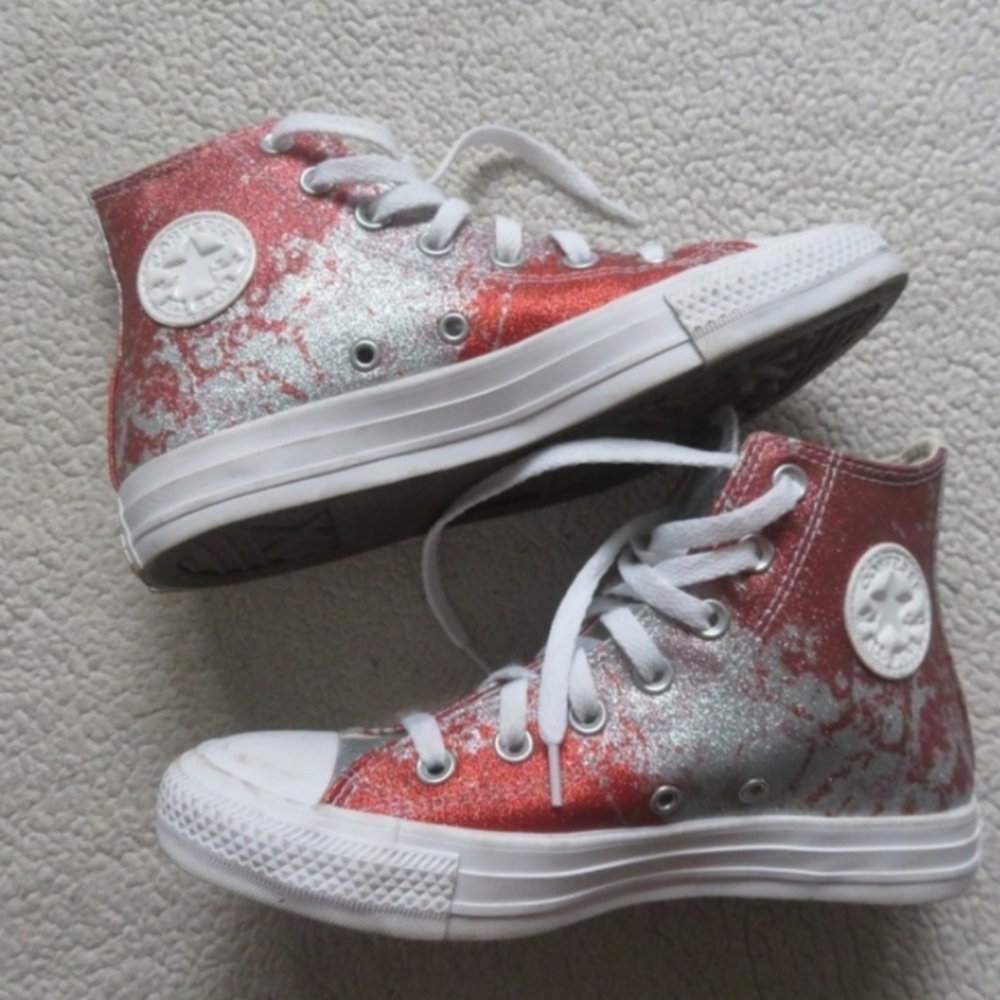 converse ctas hi fire pit himalayan salt white 571375C size 6 high top sneakers